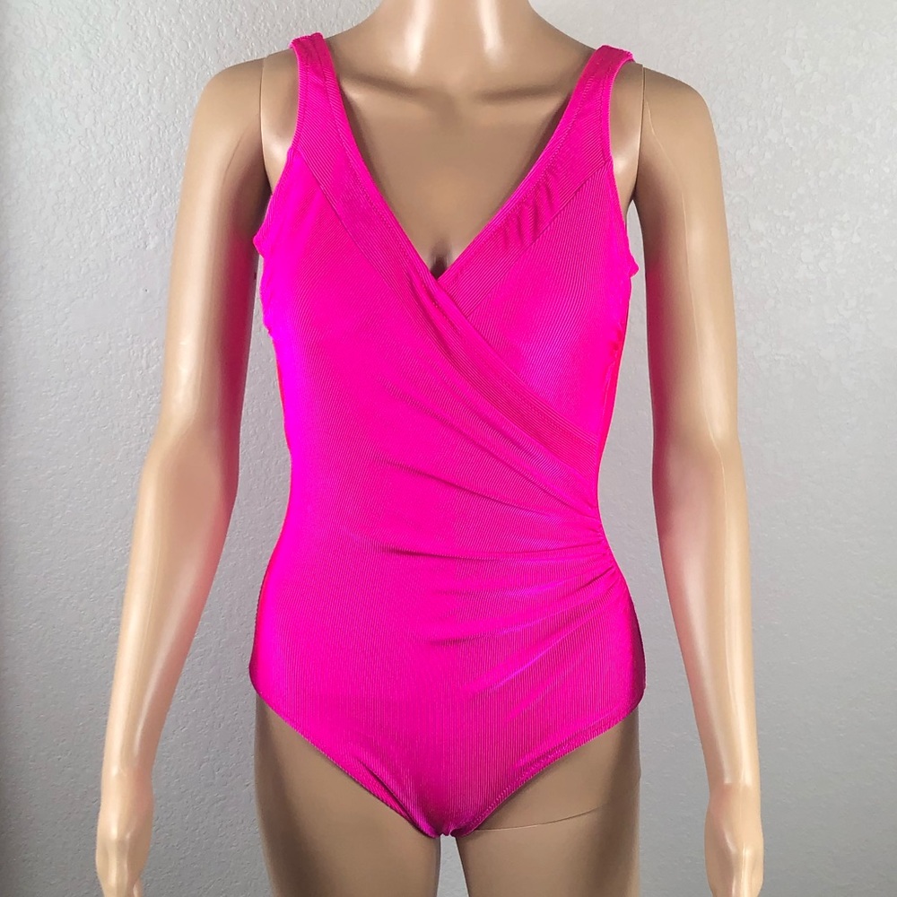 Vintage Gottex Ribbed Swimsuit